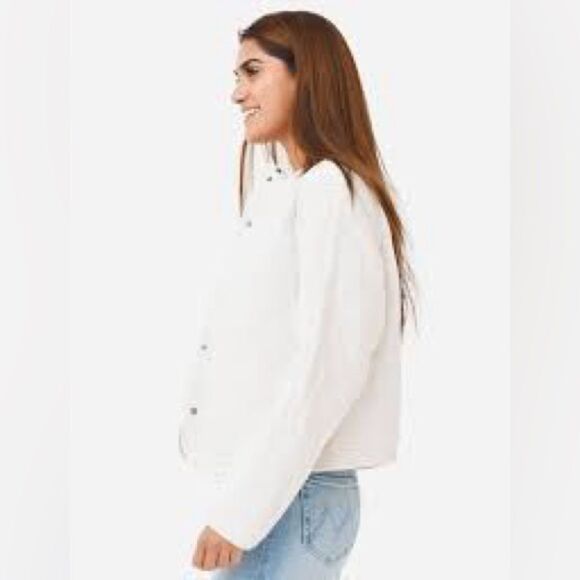 Z Supply Maya Quilted Jacket Bone sz Small EUC - Picture 3 of 7